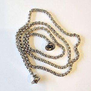 Joseph Esposito Sterling Silver Heavy Rolo Style Chain